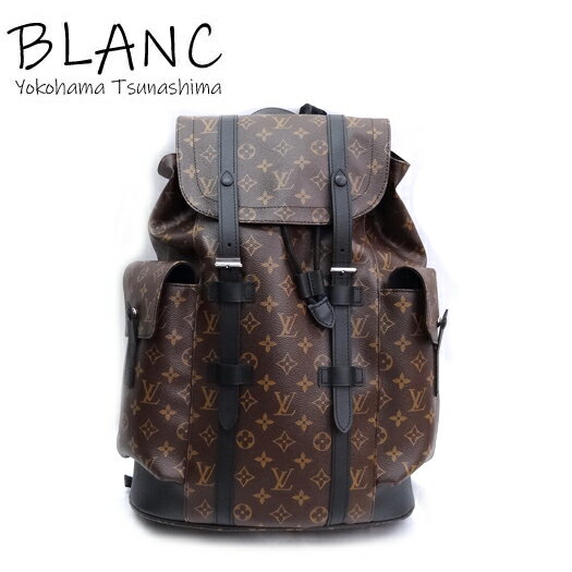 【中古】ルイ ヴィトン クリストファーMM モノグラムマカサー バックパック リュック M43735 LOUIS VUITTON 横浜BLANCのサムネイル