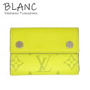 ルイヴィトン ディスカバリー コンパクトウォレット 三つ折り財布 タイガラマ ジョーヌ M67629 横浜BLANC【中古】