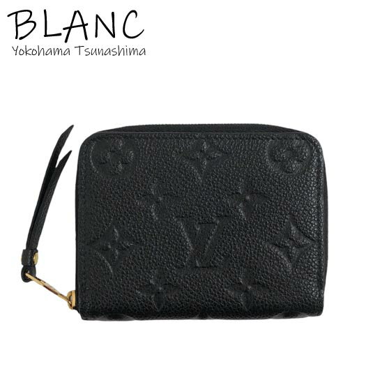 ルイ ヴィトン ジッピー コインパース アンプラント 小銭入れ 財布 ノワール ブラック 黒 M60574 LOUIS VUITTON 横浜BLANC【中古】