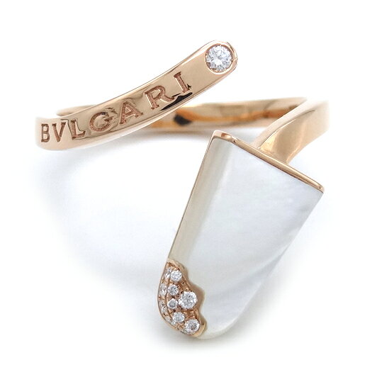 ブルガリ ジェラーティ シェル ダイヤ リング K18PG ピンクゴールド #56 約15号 指輪 ダイヤモンド BVLGARI yokohama-blanc-10009298 横浜BLANC楽天市場店 サンプル画像3
