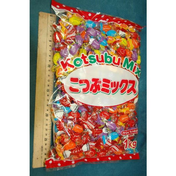 1キロ入りキャンディ　こつぶミックス　かわぐちのあめシリーズ　【300個前後入り】のサムネイル
