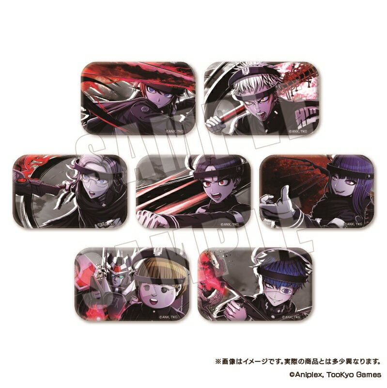 HUNDRED LINE -最終防衛学園- 必殺我駆力 スクエアカンバッジコレクション Vol.1 【1BOX】