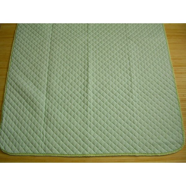 ダブルサイズ　キシリトール加工敷きパット　ブルー系