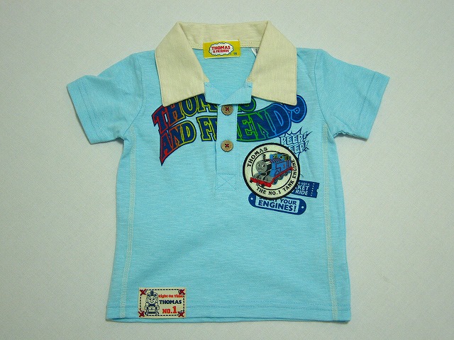機関車トーマス半袖ポロシャツ(80）（90）（95）【夏】