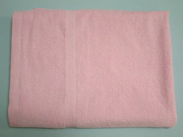 大判バスタオル　ピンク