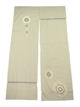 インド綿クロッシェのれん