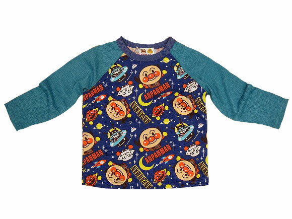 在庫1枚　アンパンマン子供長袖Tシャツ（90）
