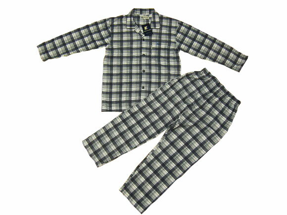 ERIC KLEIN紳士パジャマ（M)長袖【冬】起毛