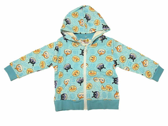 アンパンマン子供パーカー（90） ドキンちゃん バイキンマン