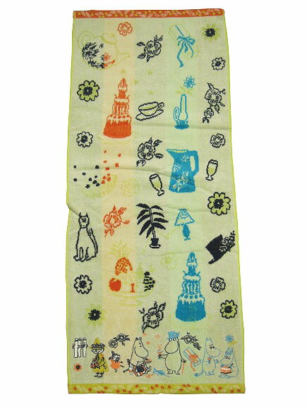 ムーミンフェイスタオル