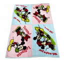 ミッキー&ミニー シングル毛布
