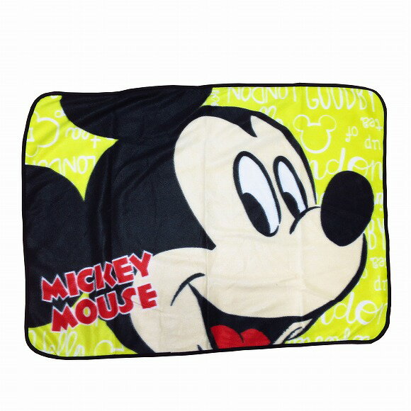 ミッキーマウスひざ掛け毛布