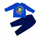 在庫1枚 ポケモン子供パジャマ 長袖 長ズボン 裏起毛 (110)