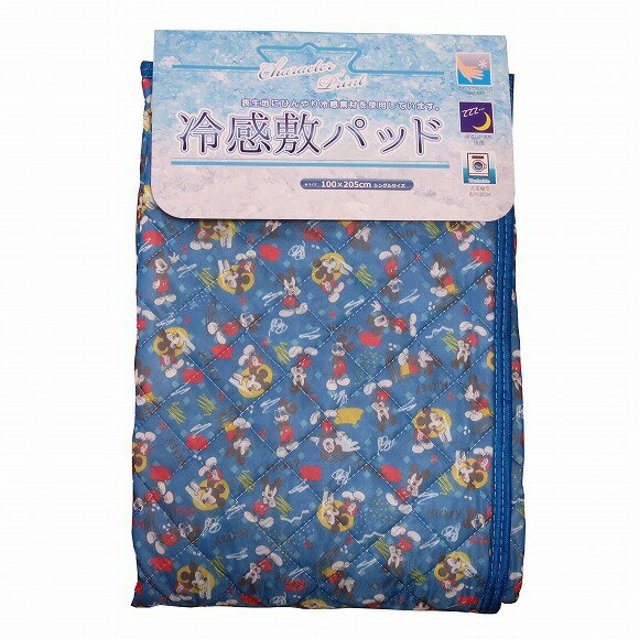 ミッキーマウス 敷きパット 接触冷感