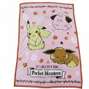 ポケモン ハーフ毛布 金茶色系 ピカチュウ