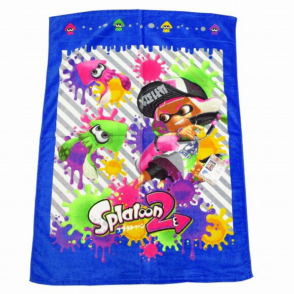 スプラトゥーン お昼寝ケット（タオルケット）