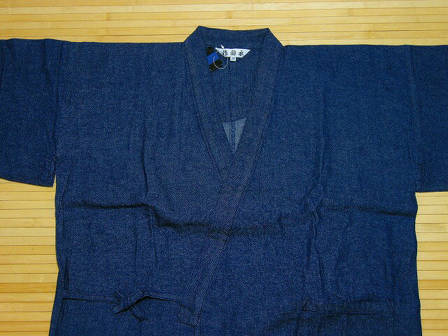 紳士デニム作務衣(M)