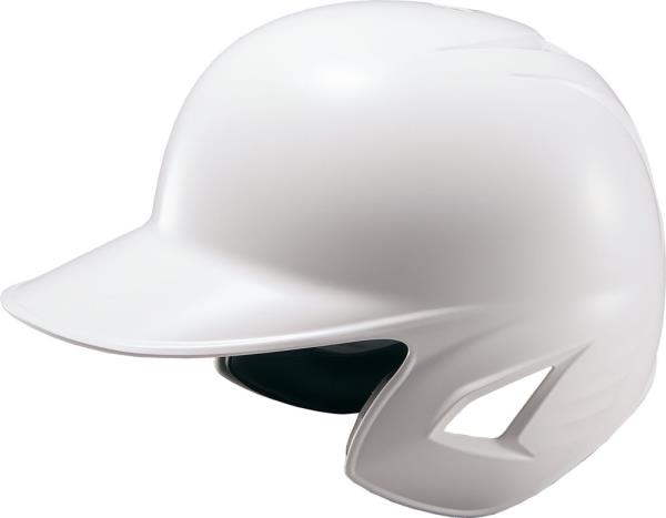 ゼット 野球　ソフトボール ソフトボール 打者用ヘルメット 23SS ホワイト ヘルメット(bhl580-1100)