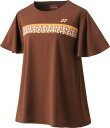 ヨネックス テニス ウィメンズゲームシャツ 23 ブラウン ケームシャツ・パンツ(20731-015)