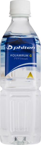 楽天リバーアップ4号店ファイテン PHITEN ボディケア アクアミルムG 500mL×20本 21 スポーツ飲料（am309020）