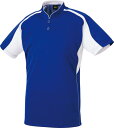 ZETT ゼット 野球　ソフトボール 野球 ベースボールTシャツ ベースボールシャツ 22SS Rブルー/ホワイト Tシャツ(bot731-2511)