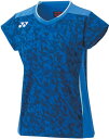 ヨネックス テニス ウィメンズゲームシャツ（フィットシャツ） 23 ブルー ケームシャツ・パンツ(20720-002) 1
