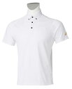 アシックス SAベースボール 12　GS．POLO　SHIRTS ホワイト アパレル（メンズ）(2121a286-100)