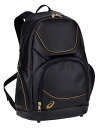 アシックス EQベースボール GOLDSTAGE　BAGPACK　36L ブラック エキップメント（ユニ）(3123a530-001)