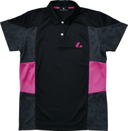 ルーセント テニス LUCENT ゲームシャツ W BK ブラック Tシャツ(xlp4769)