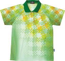 ルーセント テニス LUCENT ゲームシャツ W GR グリーン ケームシャツ・パンツ(xlp4795)