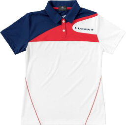 ルーセント テニス LUCENT ゲームシャツ W WH ホワイト ケームシャツ・パンツ(xlp4880)