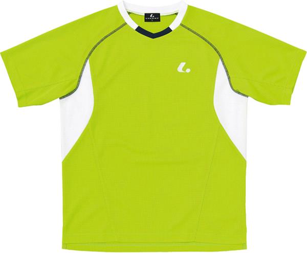 ルーセント テニス LUCENT ゲームシャツ U LM ライム ケームシャツ・パンツ(xlh3035)