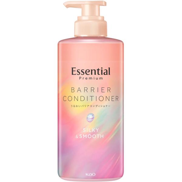 【現品限り】【ポンプタイプ】エッセンシャルプレミアム うるおいバリア コンディショナー シルキー＆スムース 450ml