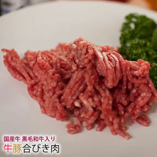 ● 牛豚合挽き肉 [100g] ハンバーグ 鍋 そぼろ 用 牛肉 豚肉 ミンチ 合挽 挽肉 ひき肉 【 国産 和牛+外国産+豚肉 】【…