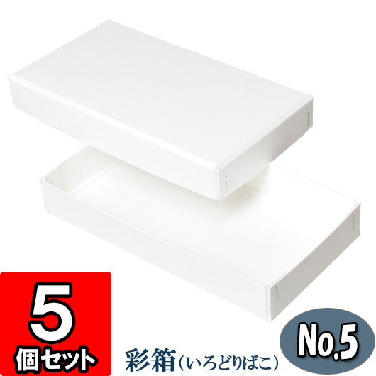 彩箱no 05 純白 5個セット ギフトボックス 箱 無地 厚紙 厚手 丈夫 頑丈 しっかり プレゼント箱 ギフト箱 ギフト用 贈答用 箱 収納 ボックス フタ付き 化粧箱 おしゃれ ギフトボックス アクセサリー 紙箱 小物入れ クラフトボックス 収納ボックス フタ付き おしゃれ