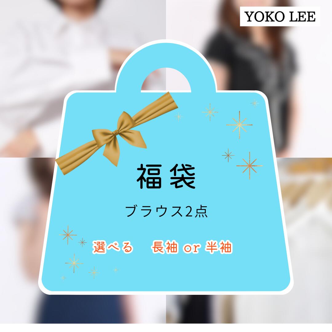 楽天YOKO LEEブラウス も 福袋 2枚組 1枚当たり 1000円ポッキリ 送料無料 【 送料無料 アウトレット 訳あり 在庫処分 sale あす楽 】 トップス ブラウス 無地 インナー レディース シャツ オフィスカジュアル 仕事 清楚 フォーマル オフィス 長袖 春 夏 秋 冬 定番 洗える メンズ