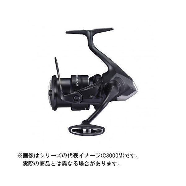 ●SHIMANO(シマノ)●商品名：EXSENCE(エクスセンス)●商品情報求める全てがここに。シーバス用ハイエンドモデル。次世代シーバス専用リール誕生！前モデルから20g以上軽量化。品番：C3000Mギア比：5.3実用ドラグ力最大ドラグ力/（kg）：3.5/9.0自重(g)：180スプール寸法(径mm/ストロークmm)：47/17ナイロン糸巻量(lb-m)：8-130、10-110、12-85フロロ糸巻量(lb-m)：8-110、10-90、12-80PE糸巻量(号-m)：0.8-300、1-220、1.2-150最大巻上長（cm/ハンドル1回転）：78ハンドル長（mm）：50ベアリング数BB／ローラー：11/1商品コード：043429※モニターの発色によって実物と異なって見える可能性があります。