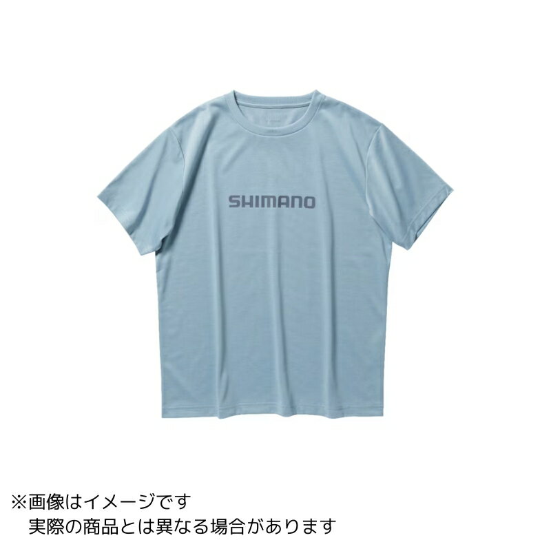 シマノ SH-021W ドライロゴTシャツ ショートスリーブ ＃インショアブルー ＃M