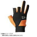 【ご奉仕価格】ダイワ DG-7524W オールラウンド防寒グローブ 3本カット #オレンジ #XL