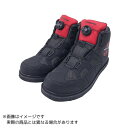 プロマリン FSC305-3L フェルトスパイクシューズEX #ブラック&レッド #3L