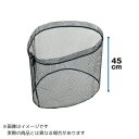 大阪漁具 PROX 交換用ラバーコーティングネット(オーバル型) 50 #ブラック