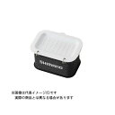 【5/1(木)24h限定★エントリーで2点購入P10倍・3点以上でP20倍】シマノ BK-1B2V サシエバッカン (カラー:ブラック) Mサイズ