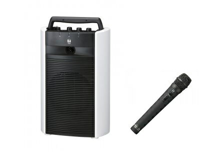 TOA 800MHz帯 ワイヤレスアンプ(シングル)CD付+ワイヤレスマイク(ハンド型)「WA-2700CD+WM-1220」 WA-2700CD-A