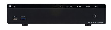 TOA AHDカメラシステムAHDレコーダー 4局4TB 電源供給付 AH-R204P-4