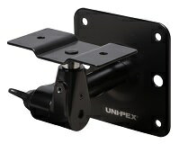 ユニペックス【UNI-PEX】 スピーカー天井/壁面取付金具（ブラック）(安全ワイヤー付属）SA-701BD