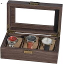 【20%OFFクーポン〜】腕時計収納ケース 木製 腕時計収納ボックス コレクションケース ウォッチボックス 和風 ディスプレイ 腕時計ケース アクセサリーケース...
