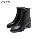 【20%OFFクーポン】ブーツ ショートブーティー スクエアトゥ 7cmヒール ラウンドトゥ 軽量 柔らかい 歩きやすい 秋冬ブーツ きれいめ ファッション カジュアル 防寒 無地 ハイヒール 入学式 卒業式 ビジネス 通勤オフィス