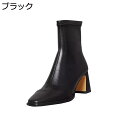 【20%OFFクーポン】ショートブーツ ブーティー 秋冬 スクエアトゥ 女性 ラウンドトゥ 7cmヒール ショート 軽量 シンプル ハイヒール 無地 防寒 歩きやすい 疲れない 秋冬ブーツ 入学式 卒業式 ビジネス ハロウィン 通勤オフィス
