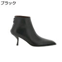 【20%OFFクーポン】ブーティー ショート ポインテッドトゥ 本革 秋冬 レディースブーツ ヒール6.5cm 無地 ピンヒール 軽量 防寒 美脚効果 疲れにく...