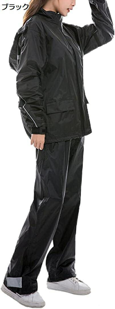 【20%OFFクーポン〜】レインウェア上下セット レディース レインコート 軽量 透湿 カッパ 撥水 雨合羽 おしゃれなレインスーツ 自転車 雨着 耐久性 ゴル...